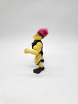 Vtg Stone Protectors ZINK original action figure pink hair yellow troll Zinc.