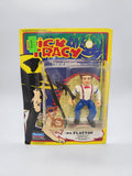 Dick Tracy Coppers And Gangsters Flattop 5" Action Figure Playmates 1990 NEW.