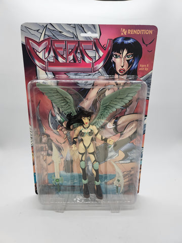 Mercy Action Figure Cyberangels Rendition 1998 Avatar Comics Action Figure.