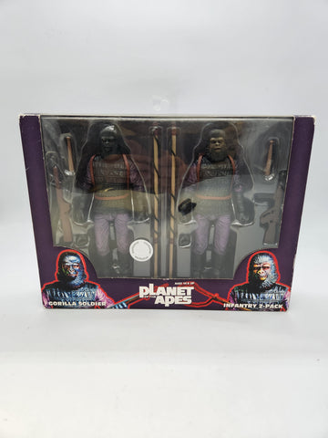 NECA Planet of the Apes Infantry 2-Pack Gorilla Soldiers 7" Toys R’ Us Exclusive.