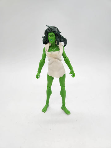 Marvel Legends She Hulk Fin Fang Foom BAF 2007 Complete.