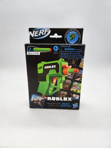 Nerf Roblox Boxy Buster & Virtual Item Code MicroShots Blaster Mini Nerf Gun.