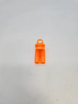 The Adventure People scuba tank accessory part orange.