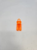 The Adventure People scuba tank accessory part orange.