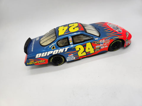 Jeff Gordon #24 Dupont Raced Version Win Daytona Beach 2007 1:18 scale.