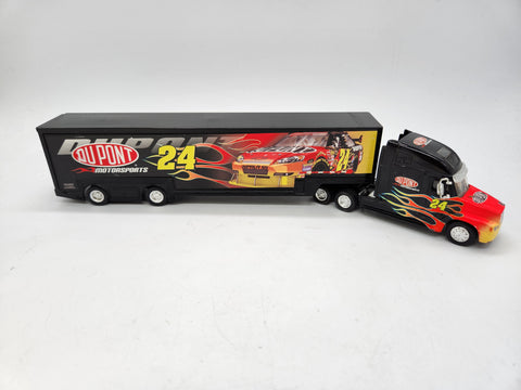 Winners Circle JEFF GORDON Trailer Rig 1:64 NASCAR Du Pont Motorsports 2009.