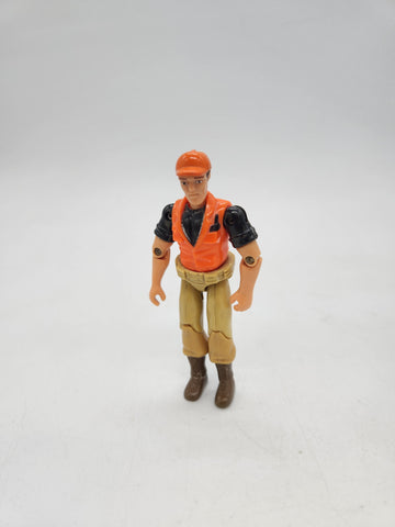 Lanard Home Depot Action Figure Employee Worker 3.75" Vintage 1999 Orange Vest.