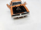 2009 MAISTO 1969 Dodge Charger R/T 1:25 Scale Orange/Brown.