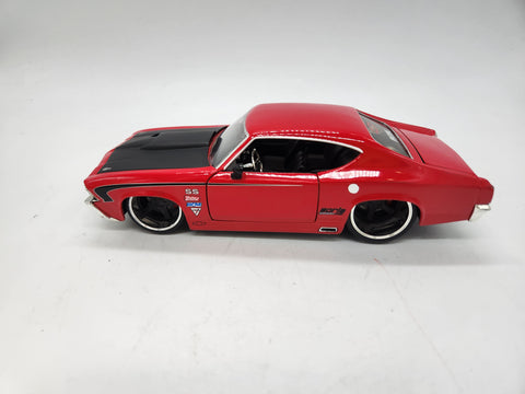 Jada Diecast Red 1969 Chevy Chevelle SS #90340.