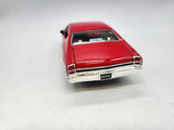 Jada Diecast Red 1969 Chevy Chevelle SS #90340.