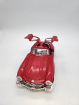 1954 Mercedes Benz Burago 300SL 1:18 Diecast red.