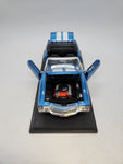 Maisto 1971 Chevrolet Chevelle convertible Diecast 1/18 Scale car. Color Blue.