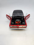 Road Signature 1969 Plymouth Barracuda 383 1:18 Die Cast Red / Black.