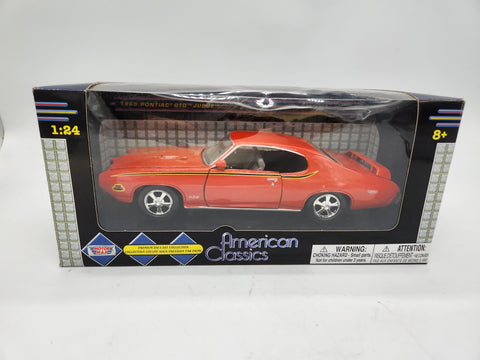 1969 Pontiac GTO Judge American Classics. 68039 Red 1:24 Scale Diecast.