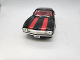 Road Signature 1967 Chevy Camaro Z/28 1:18 Scale Diecast Model Car Black 92188.