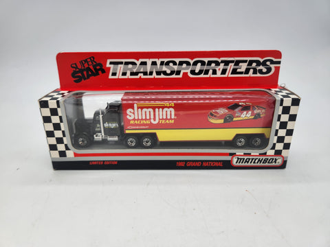 Bobby Labonte #44 Race Team 1992 Matchbox SuperStar Transporters Car Hauler Nascar 1:87 Style CY 104.