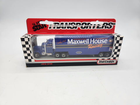 Sterling Martin #22 Race Team 1992 Matchbox SuperStar Transporters Car Hauler Nascar 1:87 Style CY 104.