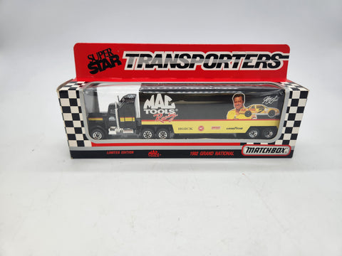 Harry Gant #7 Race Team 1992 Matchbox SuperStar Transporters Car Hauler Nascar 1:87 Style CY 104.