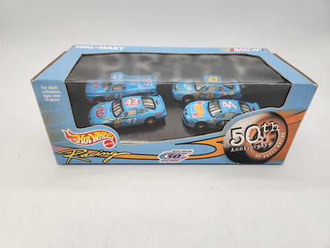 1999 Hot Wheels 1/64 NASCAR Petty Racing 50th Anniv. #43 #44 #45 Collector Set.