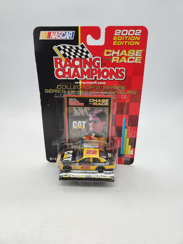 Racing Champions Chase The Race 2002 #22 Ward Burton CAT Chrome Chase Car 1:64.