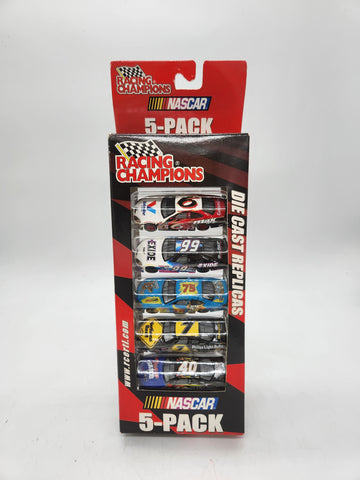 Racing Champions 1:64 Scale NASCAR 5-Pack 2000.