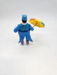 Vintage Kenner 1984 DC Super Powers Action Figure Penguin With Umbrella & coat tails.