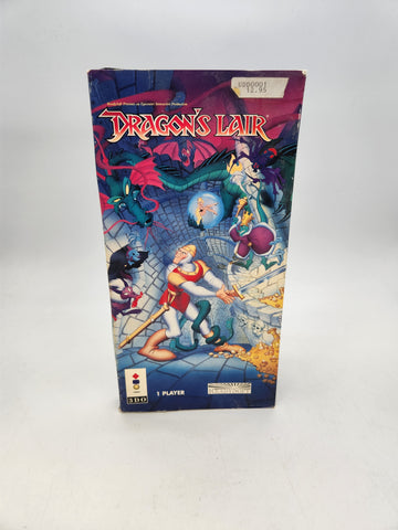 Dragon's Lair CIB Panasonic 3DO, 1994 Readysoft rare long box edition.