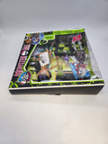 NIB Monster High Mad Science Lab Partners Cleo de Nile & Ghoulia Yelps 2012.