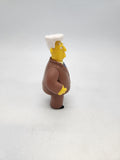 The Simpsons World of Springfield Kent Brockman 5" Action Figure Playmates 2000.