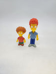 The Simpsons ROD & TODD FLANDERS Playmates 2002 World of Springfield Series 9 WOS.