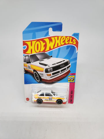 '84 Audi Sport Quattro 9/250 Hot Wheels 2023 HKJ66 HW The 80's 9/10 white.