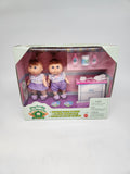 Vintage 1997 Mattel Cabbage Patch Kids Bedtime Twins Playset NIB