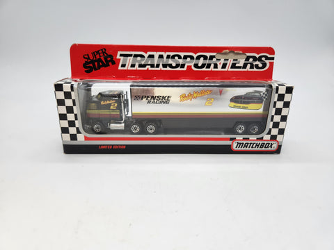 #2 Rusty Wallace Matchbox Super Star Transporter 1992.