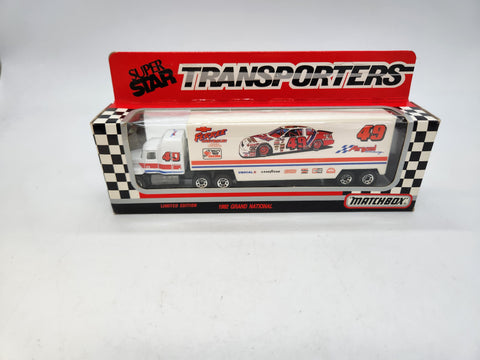 Matchbox Super Star Transporters 1992 Grand National Car #49 Ferree Rare.