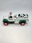 2011 Hess Toy Tow Truck And Race Car New In Box Hess Holiday.