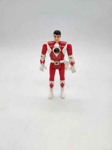 Vintage 90s Bandai Power Rangers Flip Head Figure Jason Red 1993.