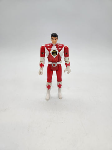 Vintage 90s Bandai Power Rangers Flip Head Figure Jason Red 1993.