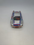 TAIYO tin toy car bump & go battery operated Porsche Carrera Martini Japan 1/18.