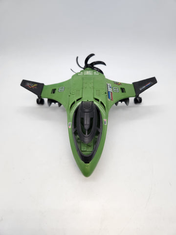 Gi Joe Mudfighter Plane 1989 Vintage Hasbro 3.75 ARAH.