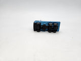 Vintage 1984 Matchbox Volvo Blue Flatbed Truck Diecast Truck 1:90 Scale.