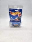 Hot Wheels 1996 First Editions VW Drag Bus Blue #6 of 12 w/Protector.