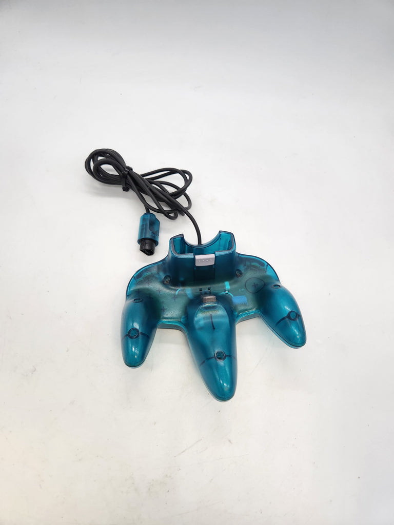 Ice Blue outlets Nintendo 64 Controller OEM *TESTED!*