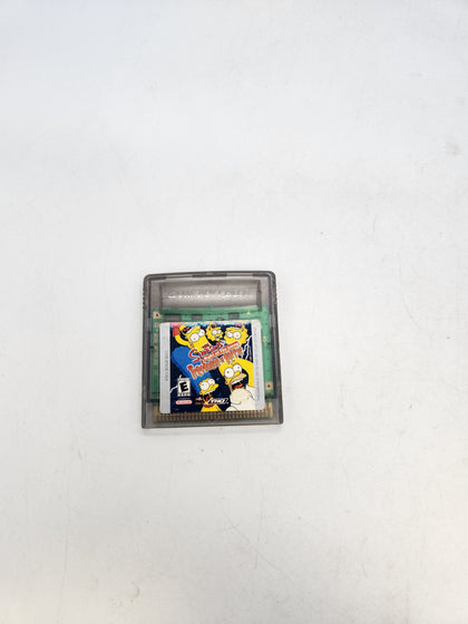 Simpsons: Night of the Living Treehouse of Horror Nintendo Game Boy Color Tested.