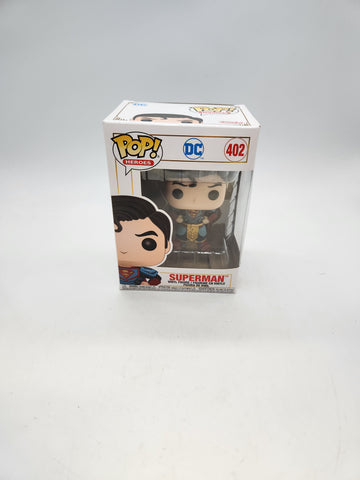 Funko Pop! DC Super Heroes 402 Superman Vinyl Figure.