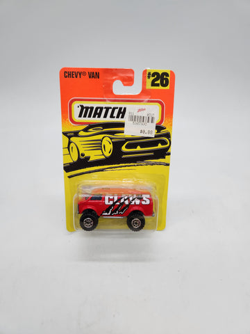 1996 Matchbox Chevy Van #26.