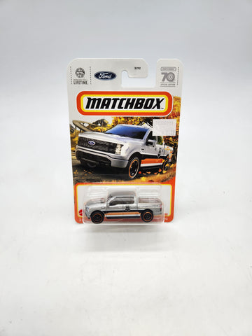 Matchbox 2022 Ford F-150 Lightning 70th Anniversary Special Edition.