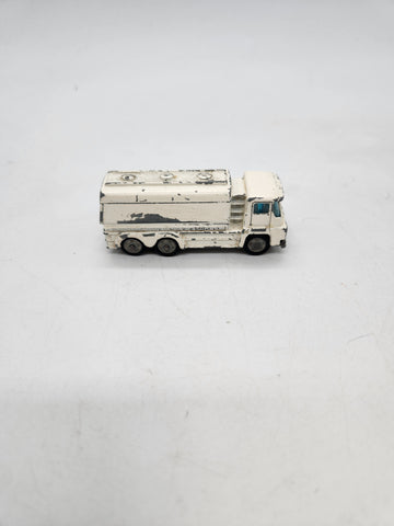 1960s HUSKY Diecast White Esso Tanker Truck made in Britain.