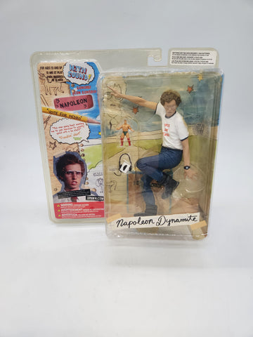 Napoleon Dynamite in Vote For Pedro T-Shirt Figure McFarlane Toys 2005.