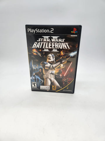 Star Wars Battlefront II COMPLETE Black Label Sony PS2 Video Games Lucasarts.