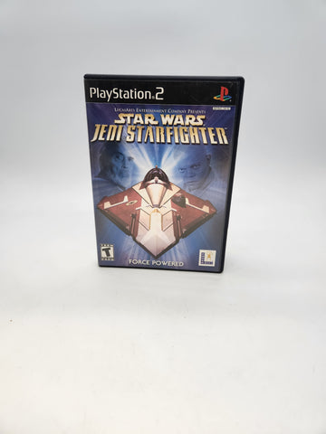 Star Wars: Jedi Starfighter Sony PlayStation 2 2002 PS2.